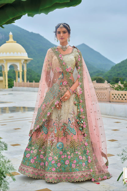 "Shop lehengas for festivals and weddings in America." 