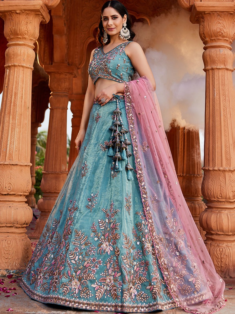 "Feel festive in lehengas made for Indian Americans."