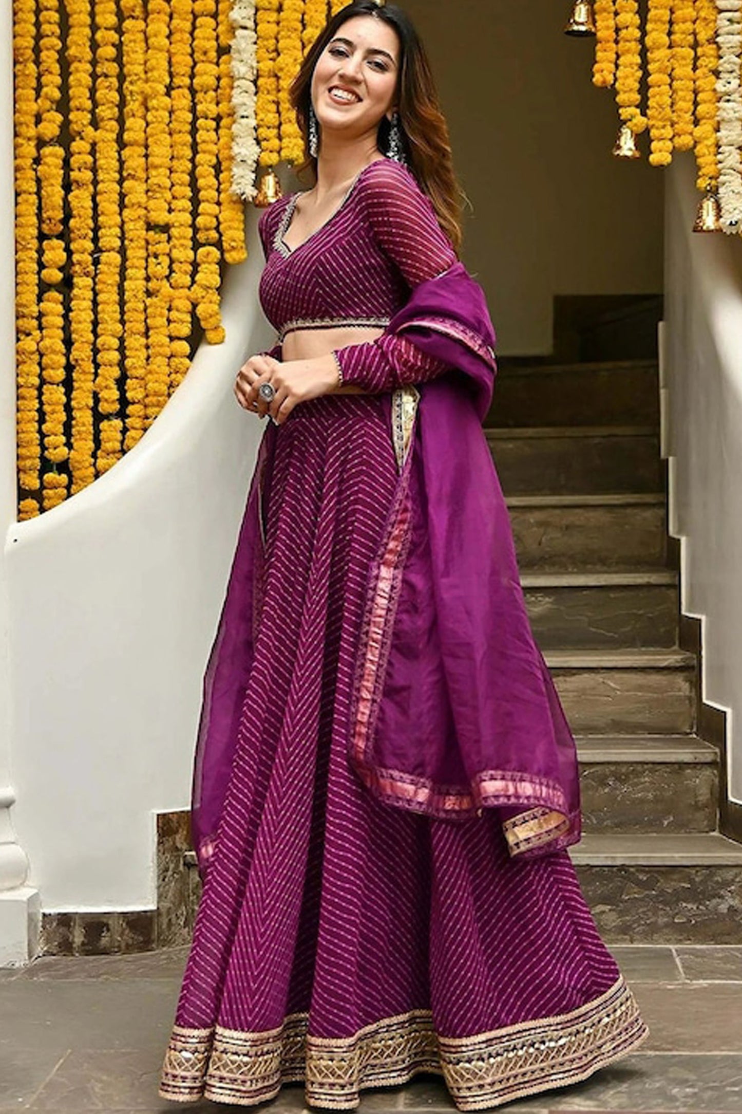 Festival-ready Anarkali suit available in USA