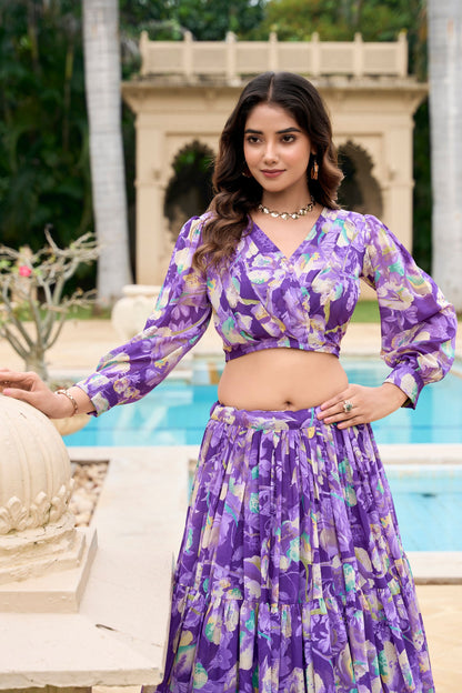 blue lehenga,plus size available,Comfort Fit,Premium Fabric,Express Delivery.