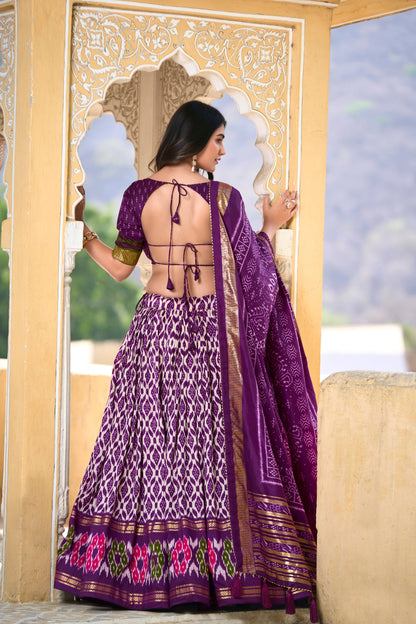 purple lehenga,plus size available,Comfort Fit,Premium Fabric,Express Delivery.