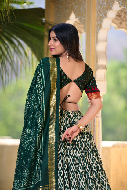 green lehenga,plus size available,Comfort Fit,Premium Fabric,Express Delivery.