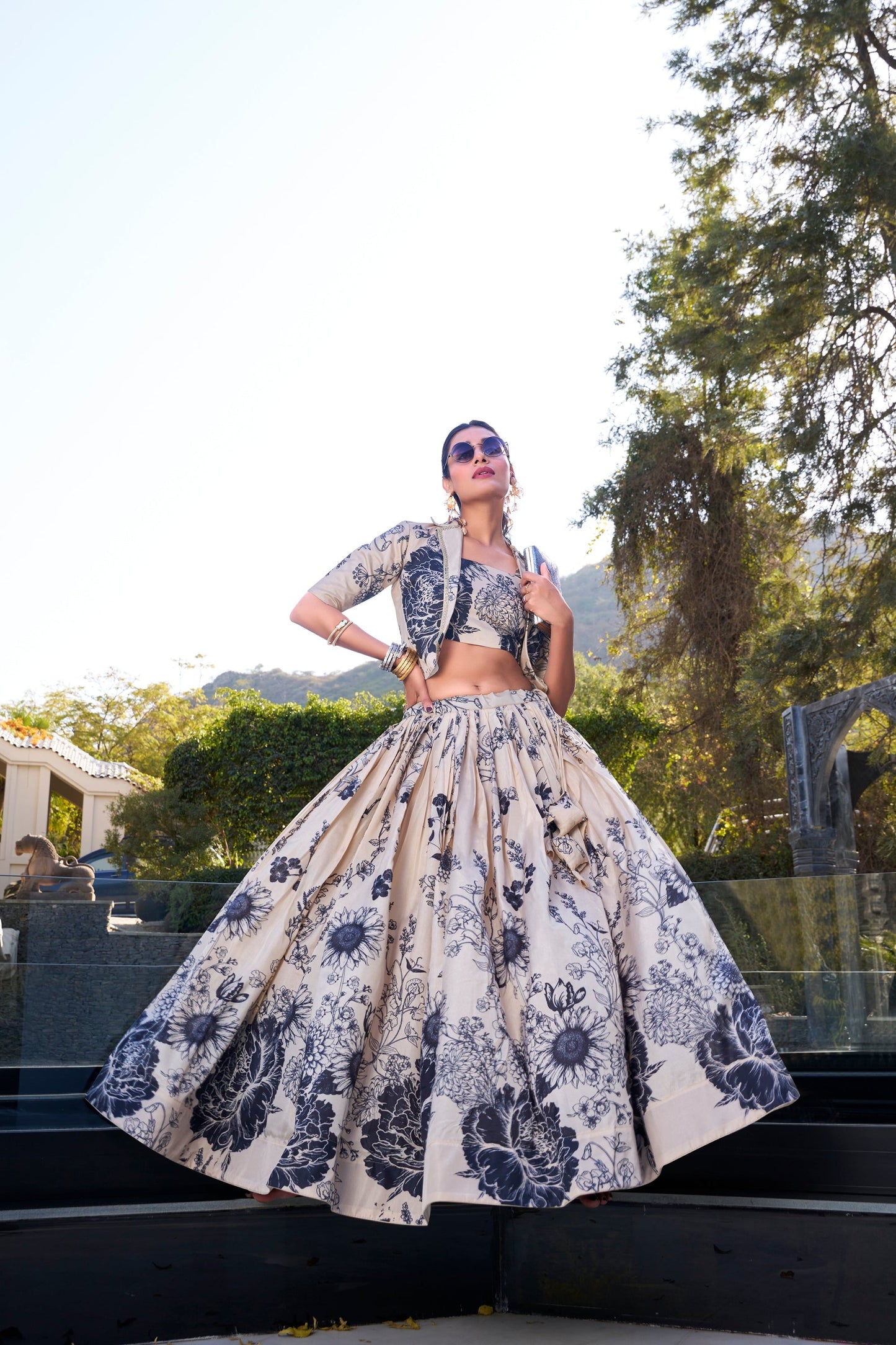white lehenga,plus size available,Comfort Fit,Premium Fabric,Express Delivery.