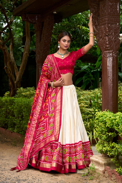 red lehenga,plus size available,Comfort Fit,Premium Fabric,Express Delivery.