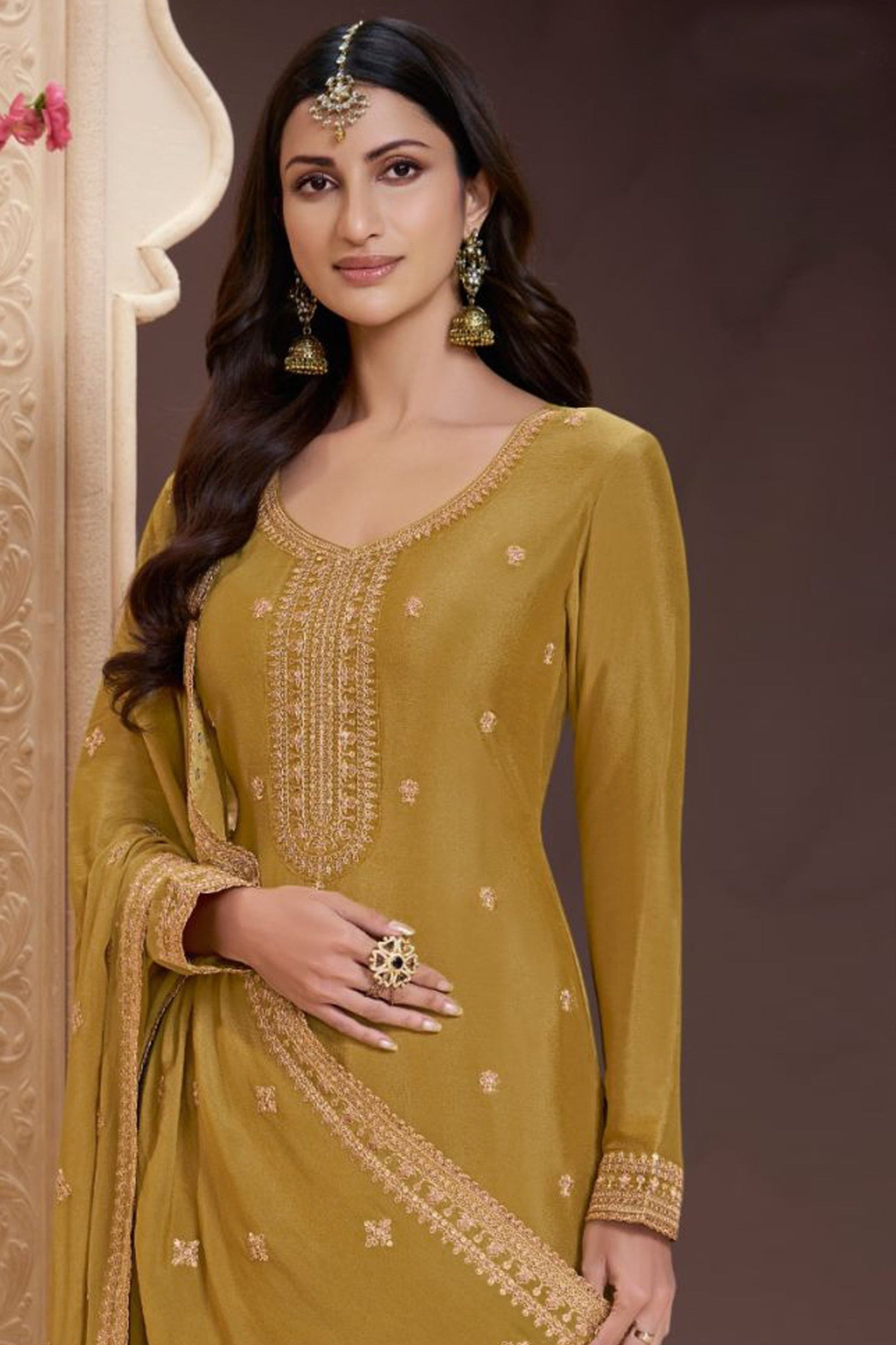Indian Designer Wedding Palazzo Dress