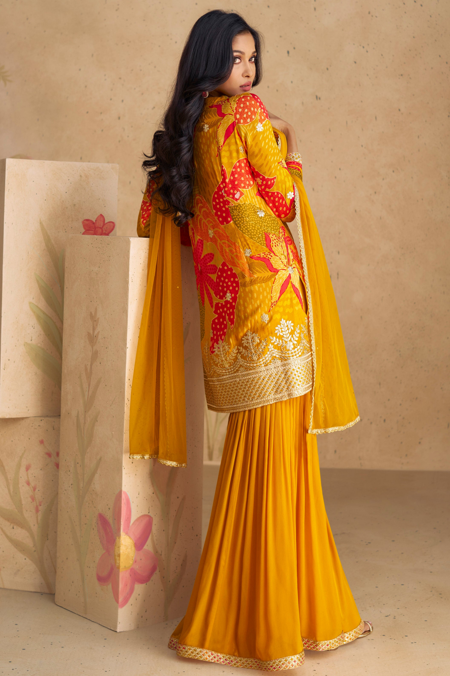 Indian Reception Party Palazzo Suit 