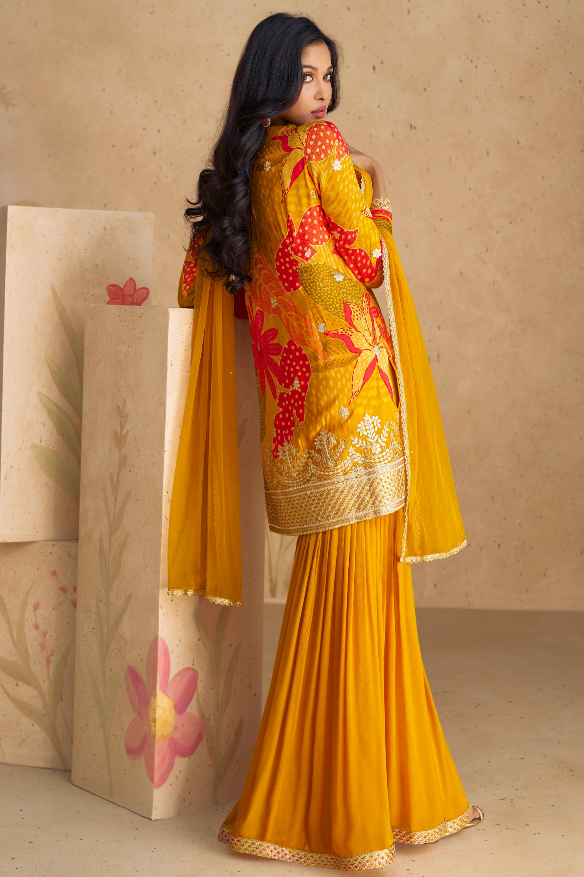 Indian Reception Party Palazzo Suit 