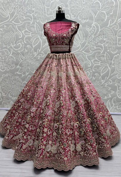pink lehenga,plus size available,Comfort Fit,Premium Fabric,Express Delivery.