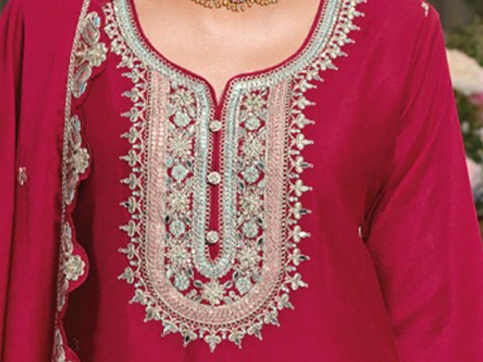 Designer Anarkali suits online with fast shipping USA 