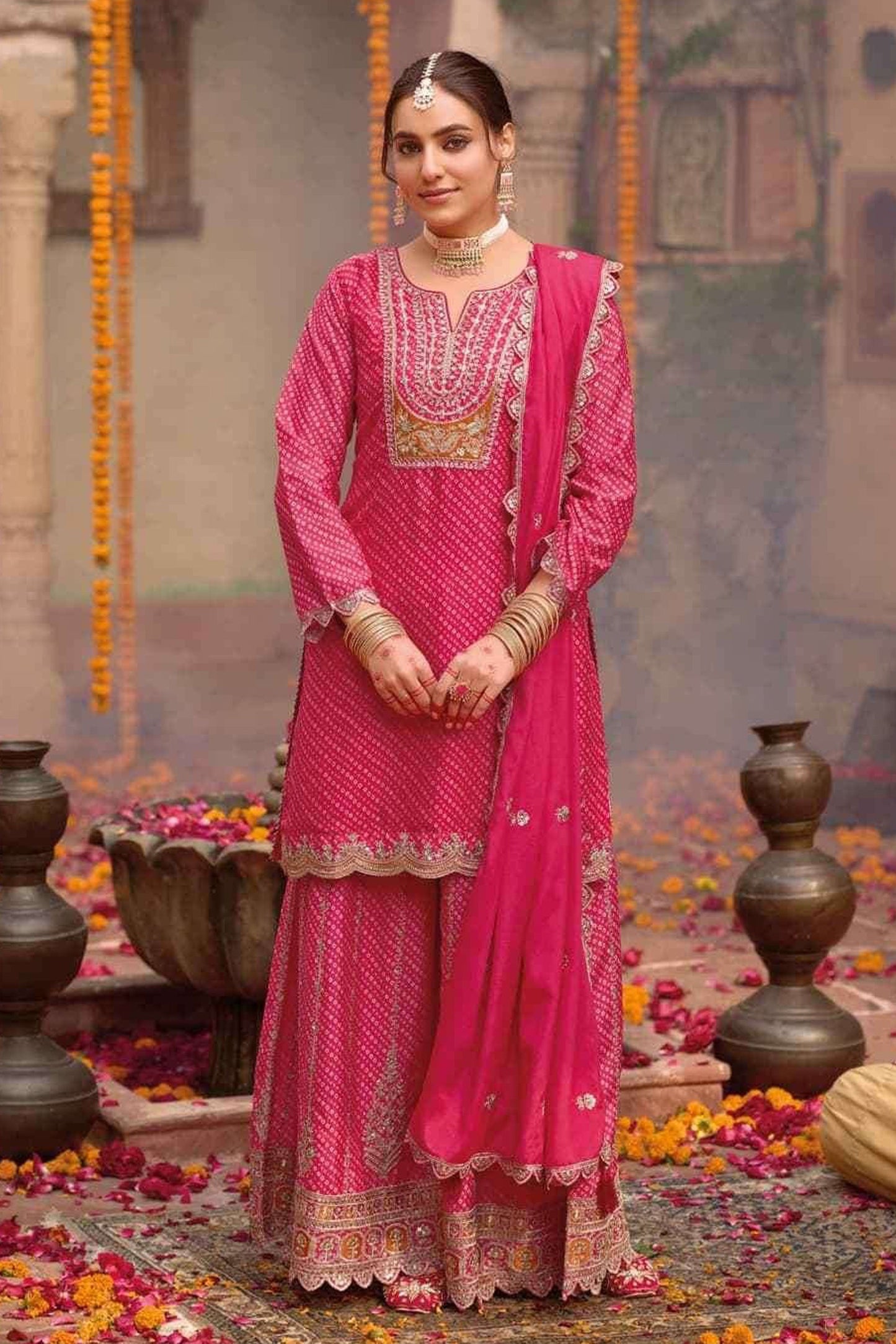 Elegant Anarkali party gown for wedding guest USA 