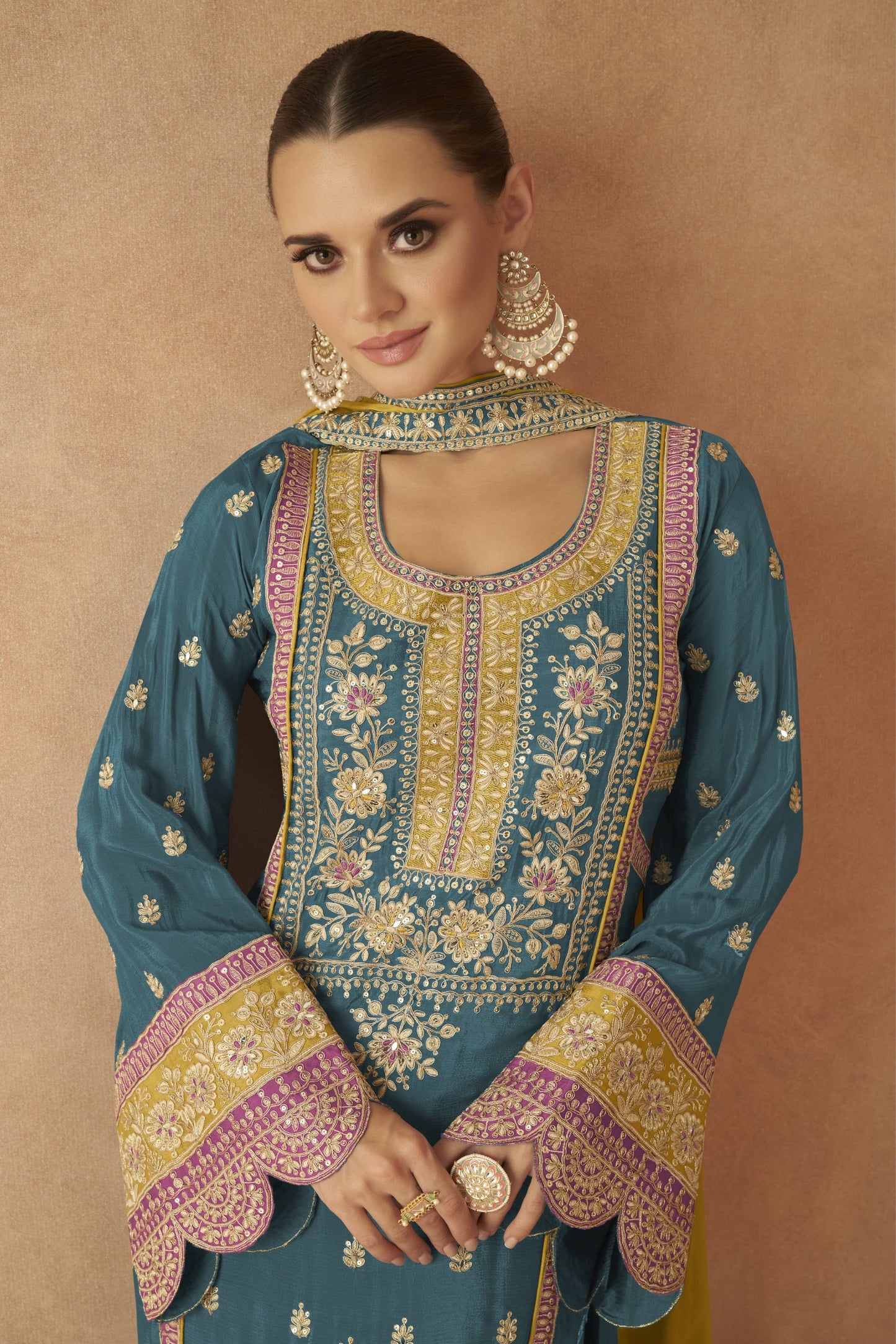 Pakistani Anarkali dress for special events in USA 