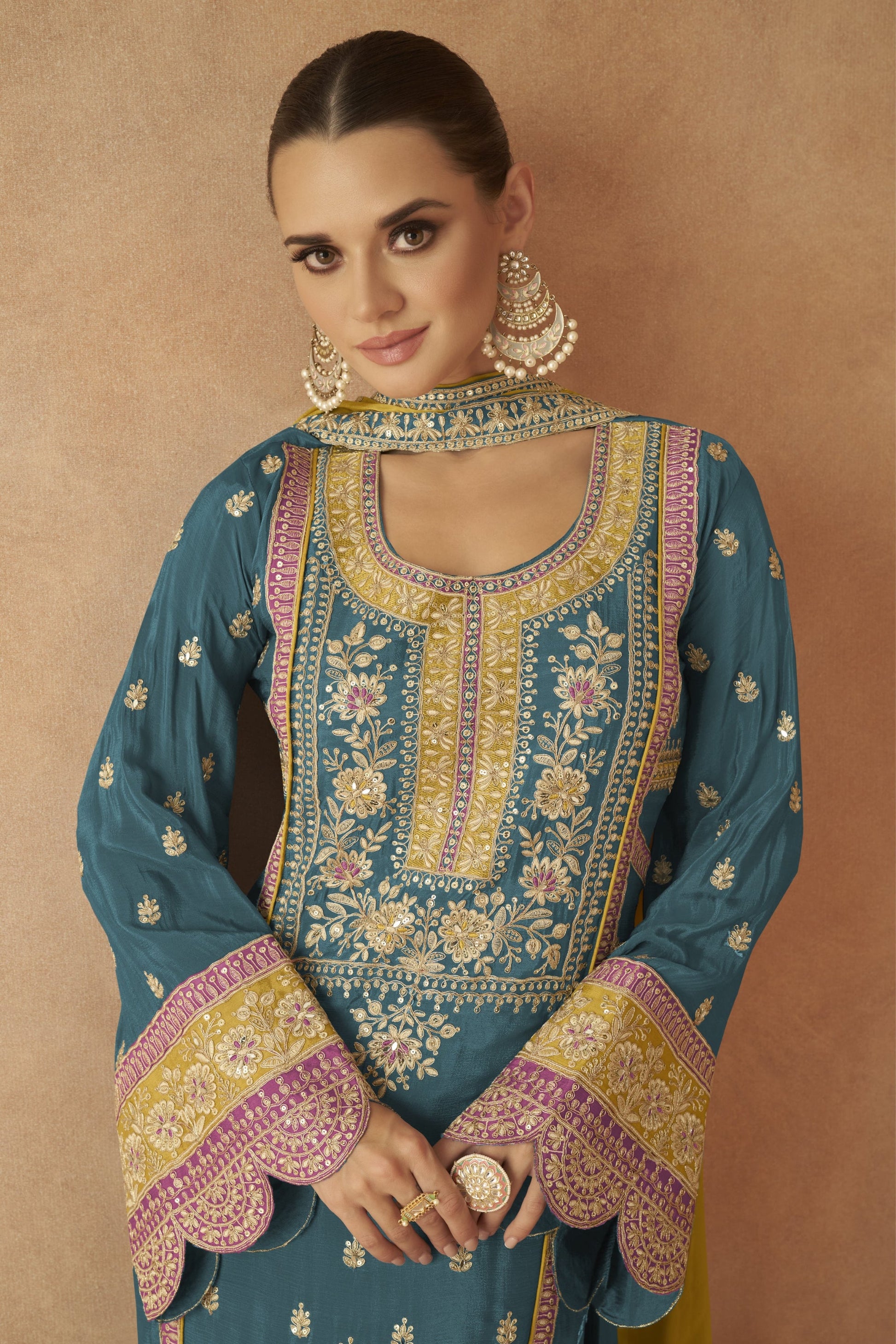 Pakistani Anarkali dress for special events in USA 