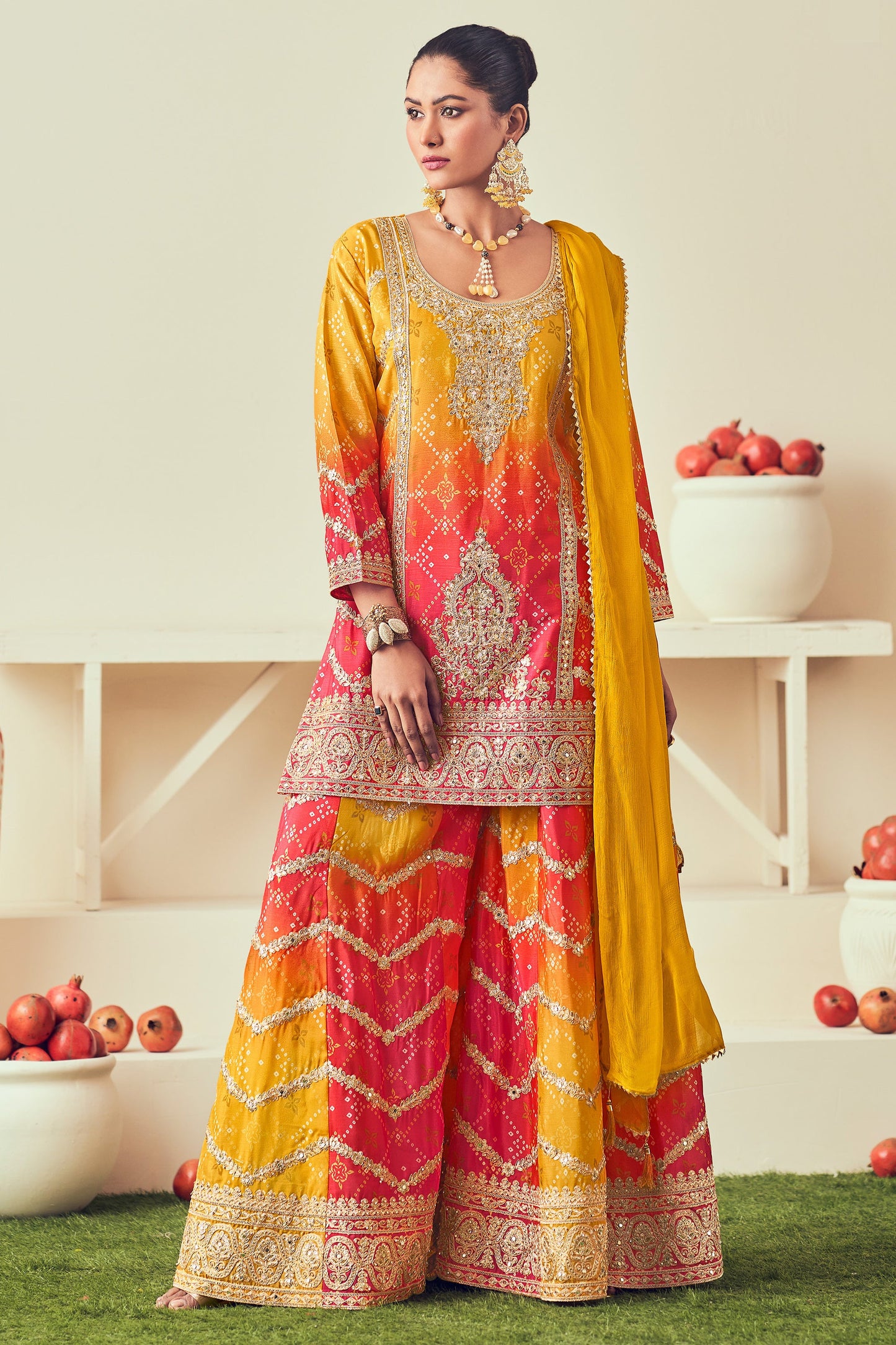 Buy plazzo sharara for Eid in USA with fast shipping