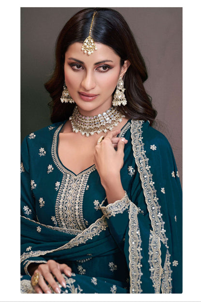 Pakistani style Anarkali suit for Eid USA 