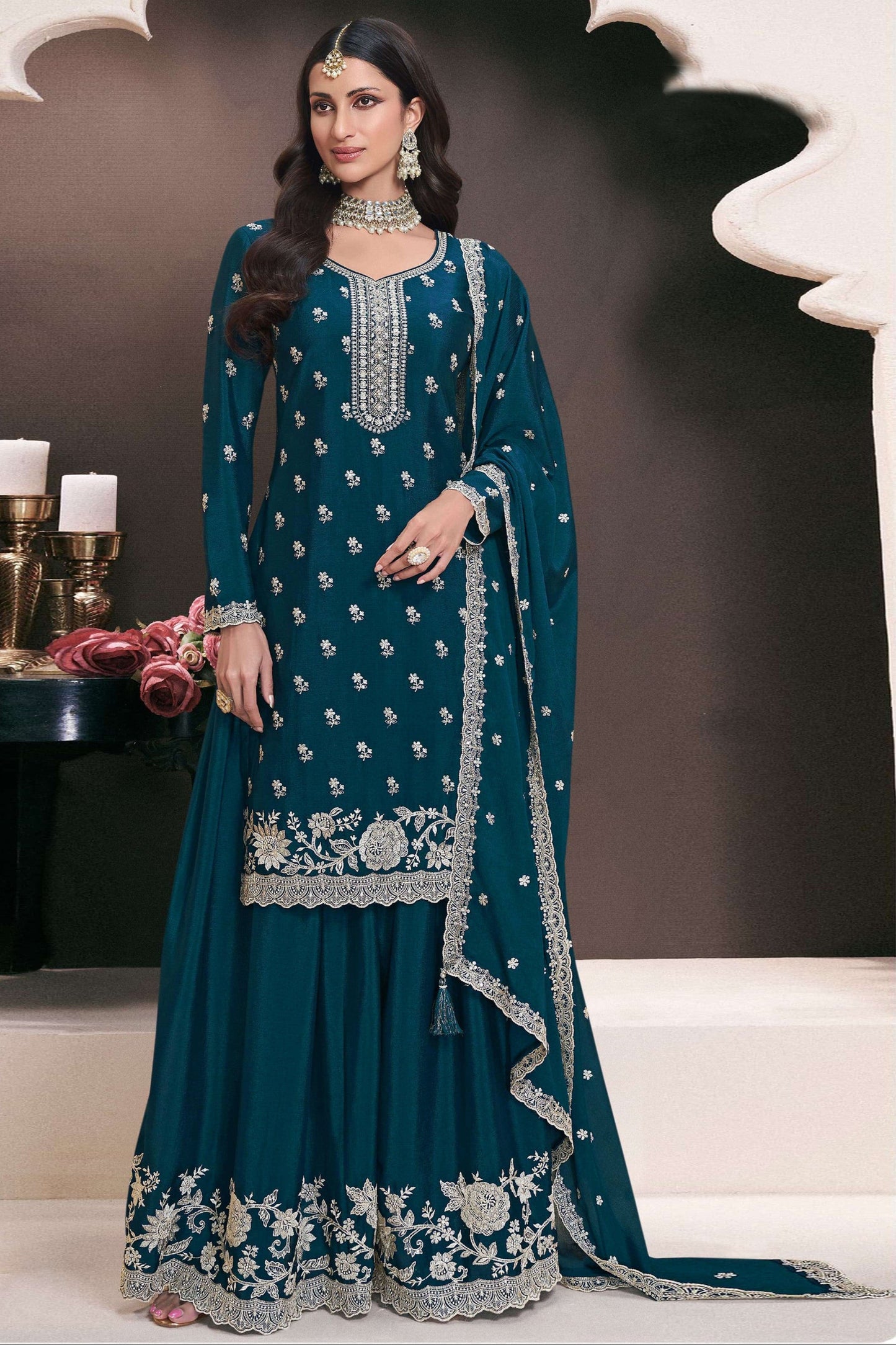 Pakistani style Anarkali suit for Eid USA 