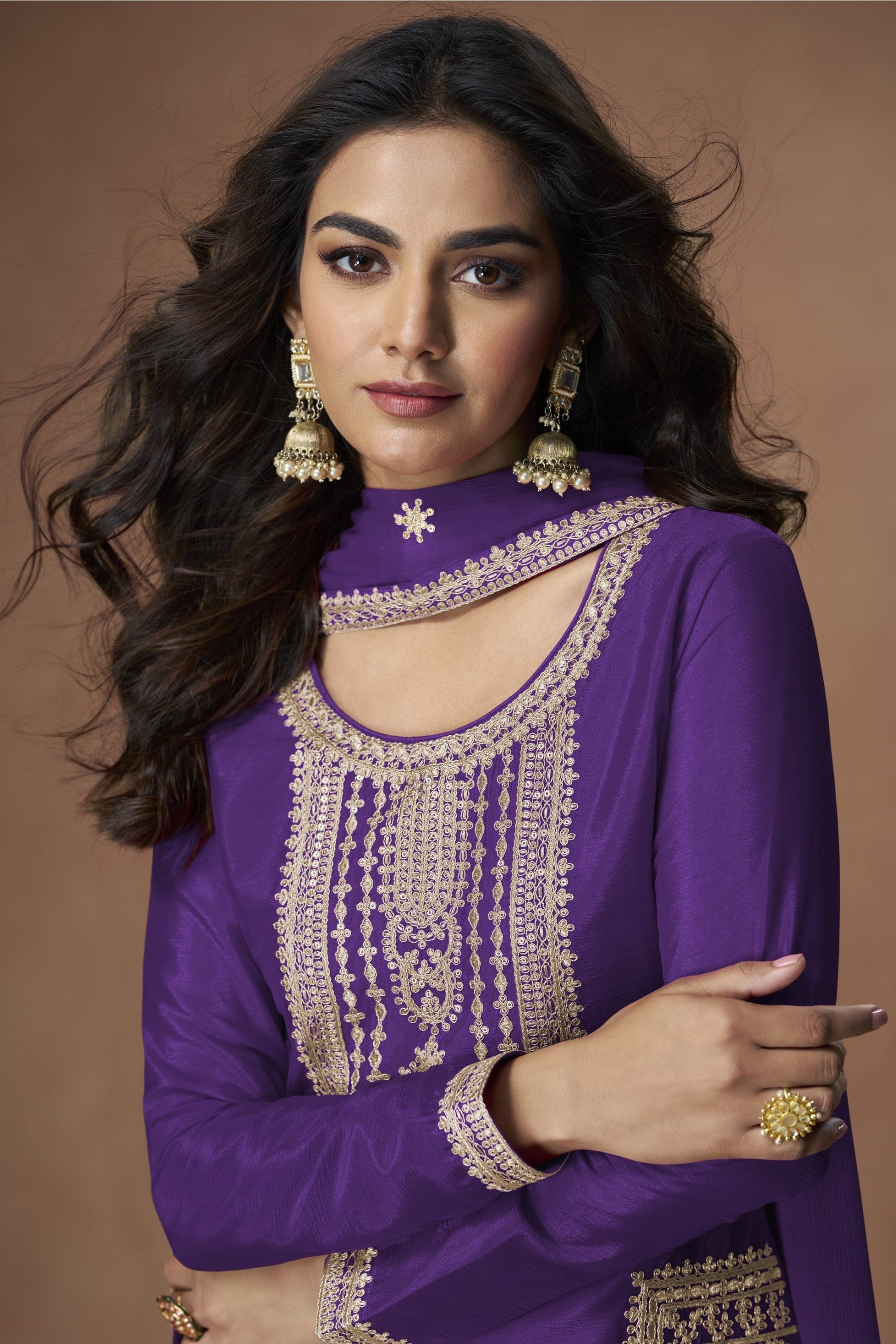 Indian  Designer Ready To Wear Wedding Party Outfit