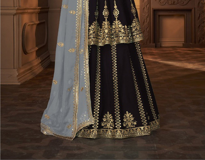 "Lehengas to light up any cultural event in the USA." 