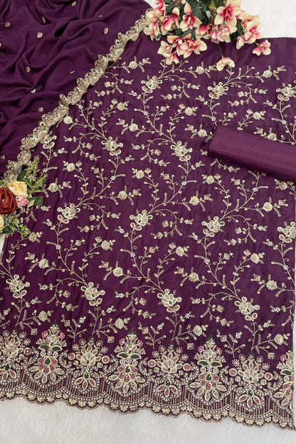 Occasion wear Indian suits ensemble styled for festive event
