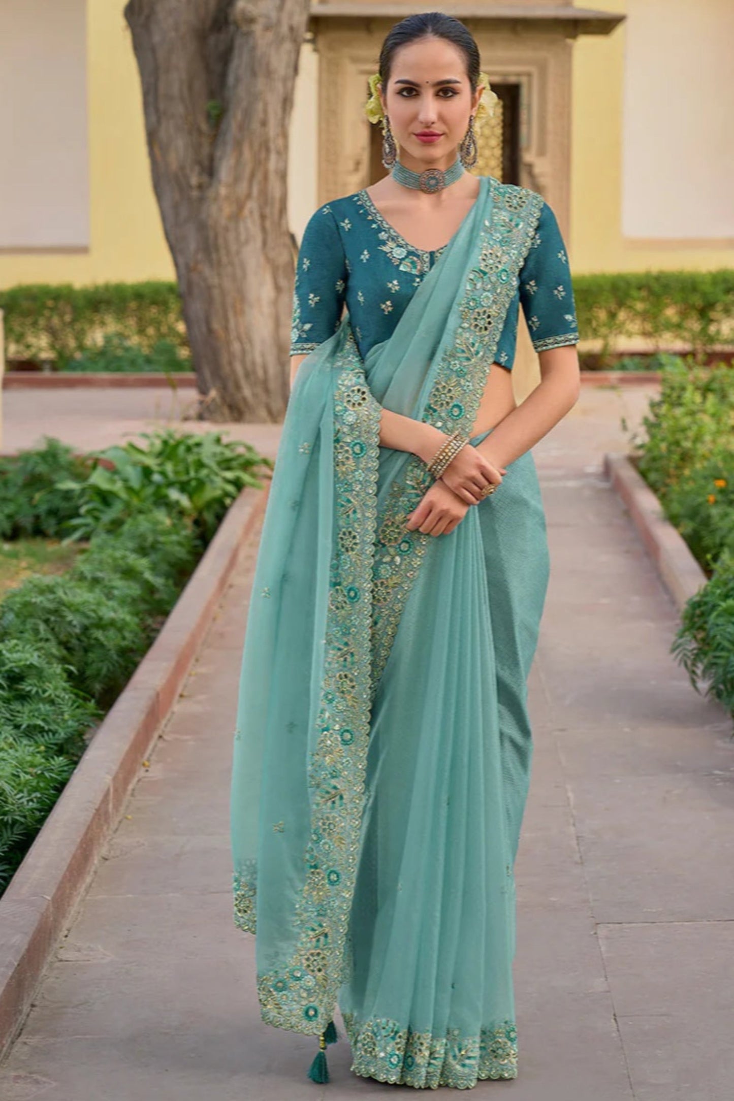 new designer saree