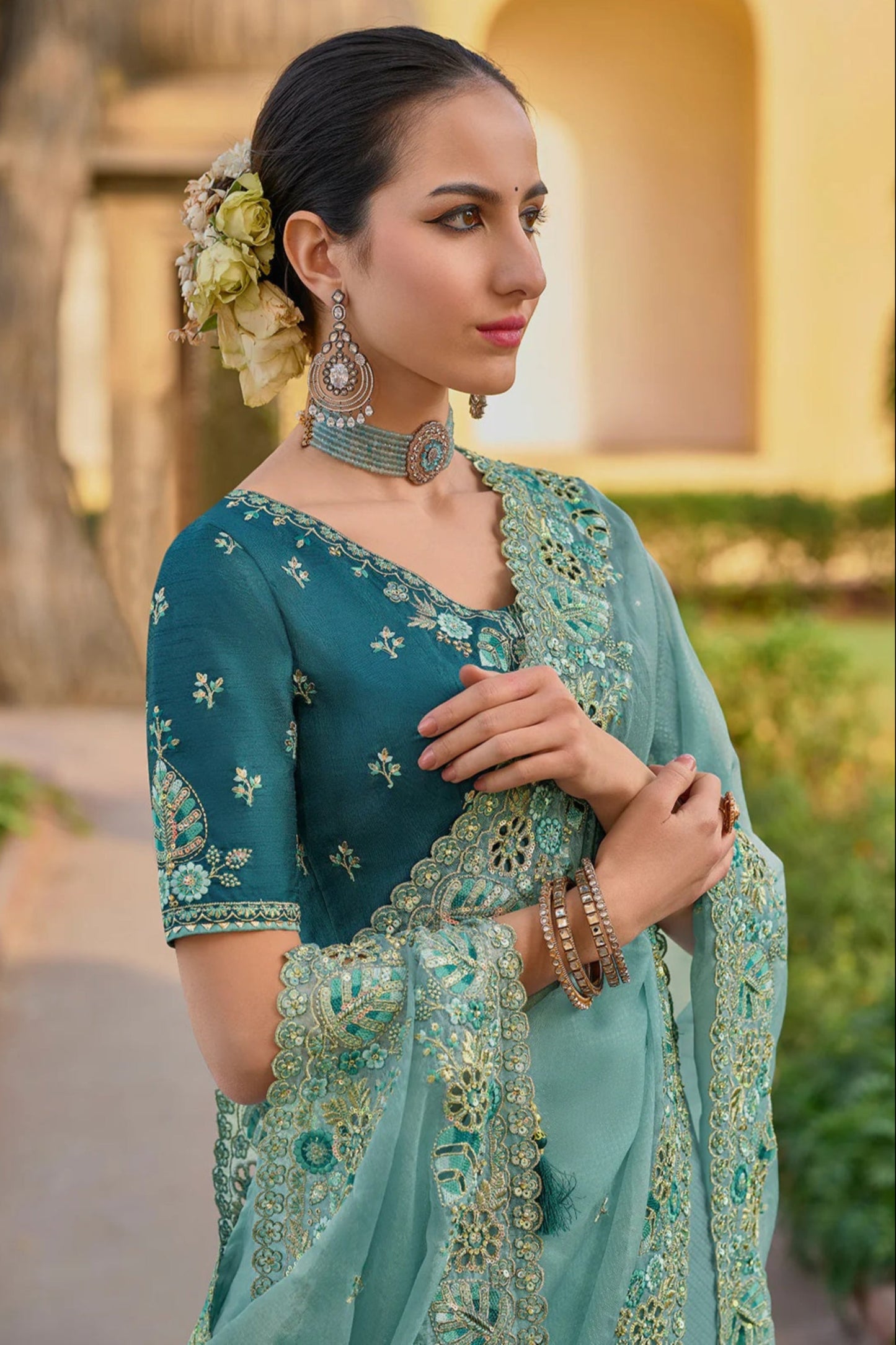 new designer saree