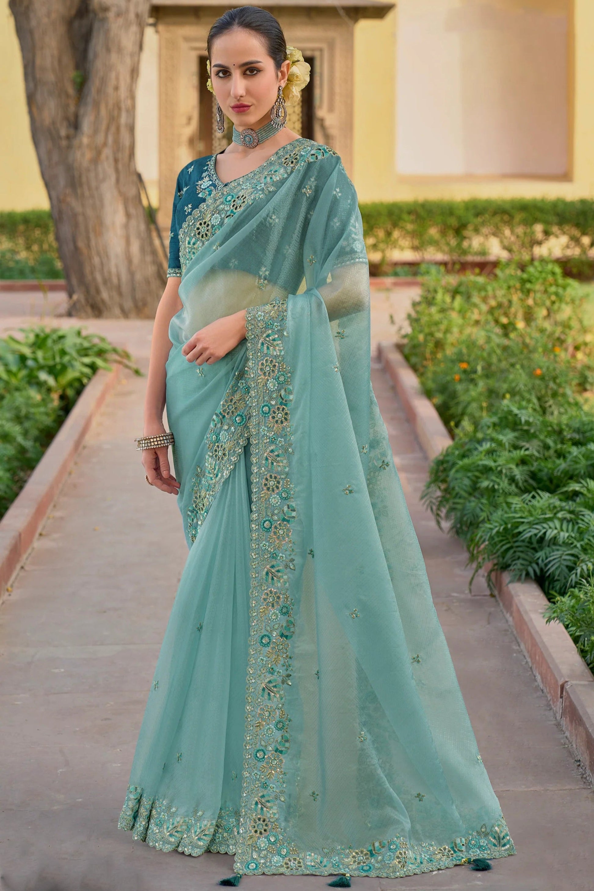 new designer saree
