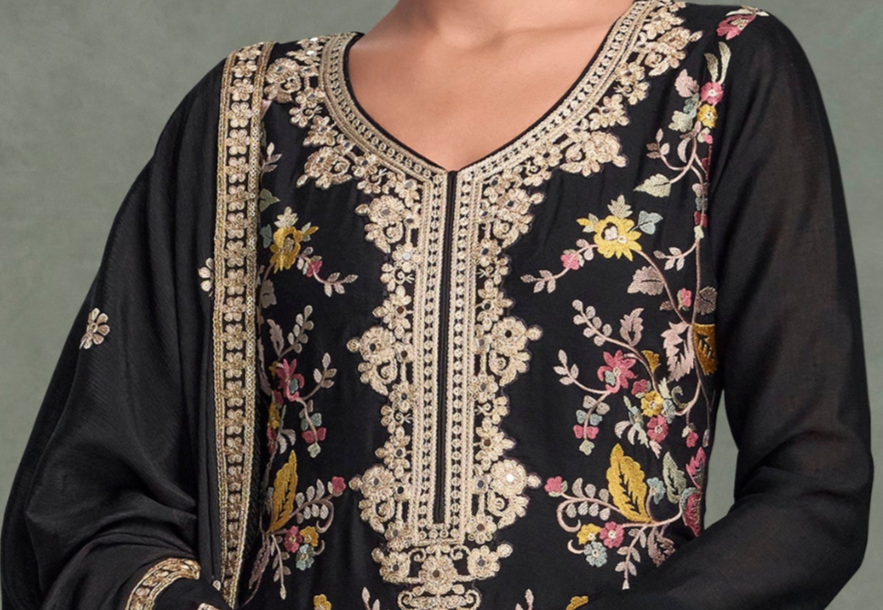 Heavy party wear Anarkali for wedding season USA 