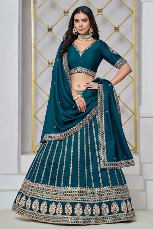 Lehenga outfits for Indian cultural events in the USA." 