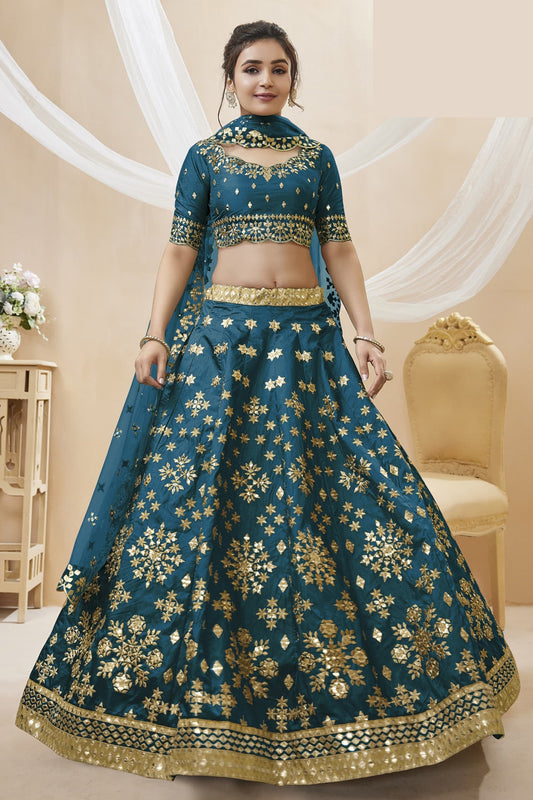"Diwali party lehengas in the U.S." 