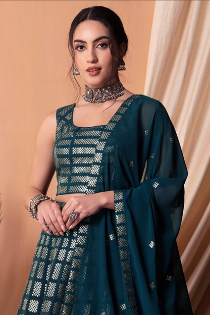 Elegant lehengas for U.S.-Based Indian Celebrations 
