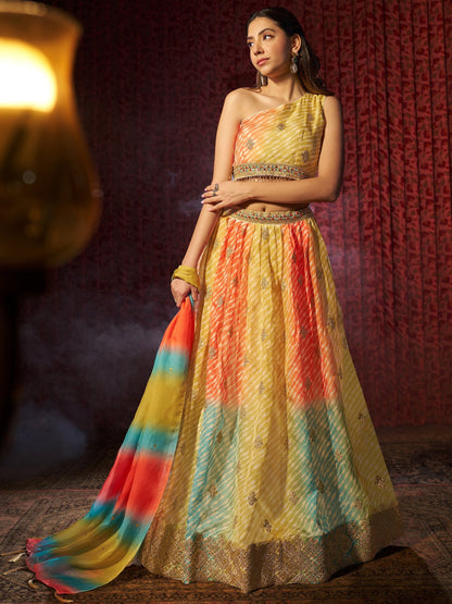"Lehenga outfits perfect for desi house parties in the U.S."