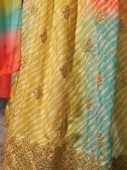 "Lehenga outfits perfect for desi house parties in the U.S."