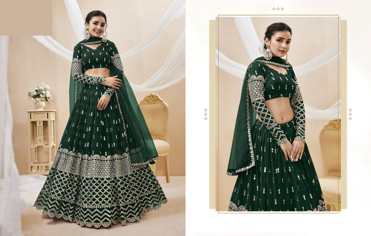 Mehendi function lehenga for women in USA 