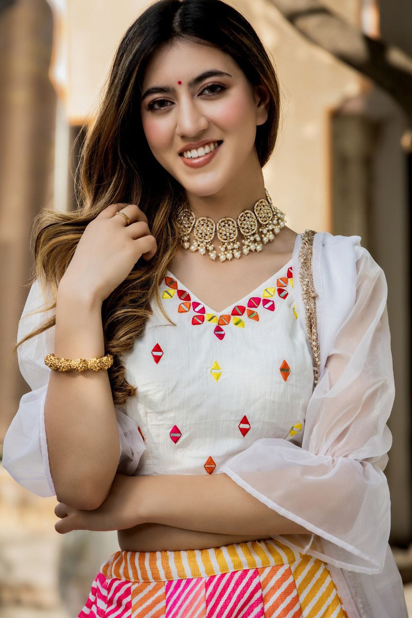 "Lehengas to light up any cultural event in the USA." 