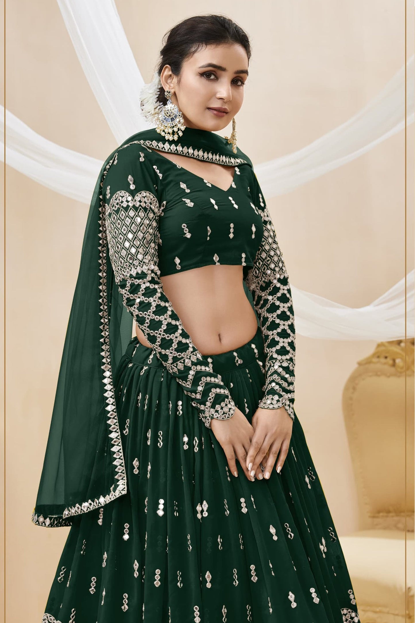 Mehendi function lehenga for women in USA 