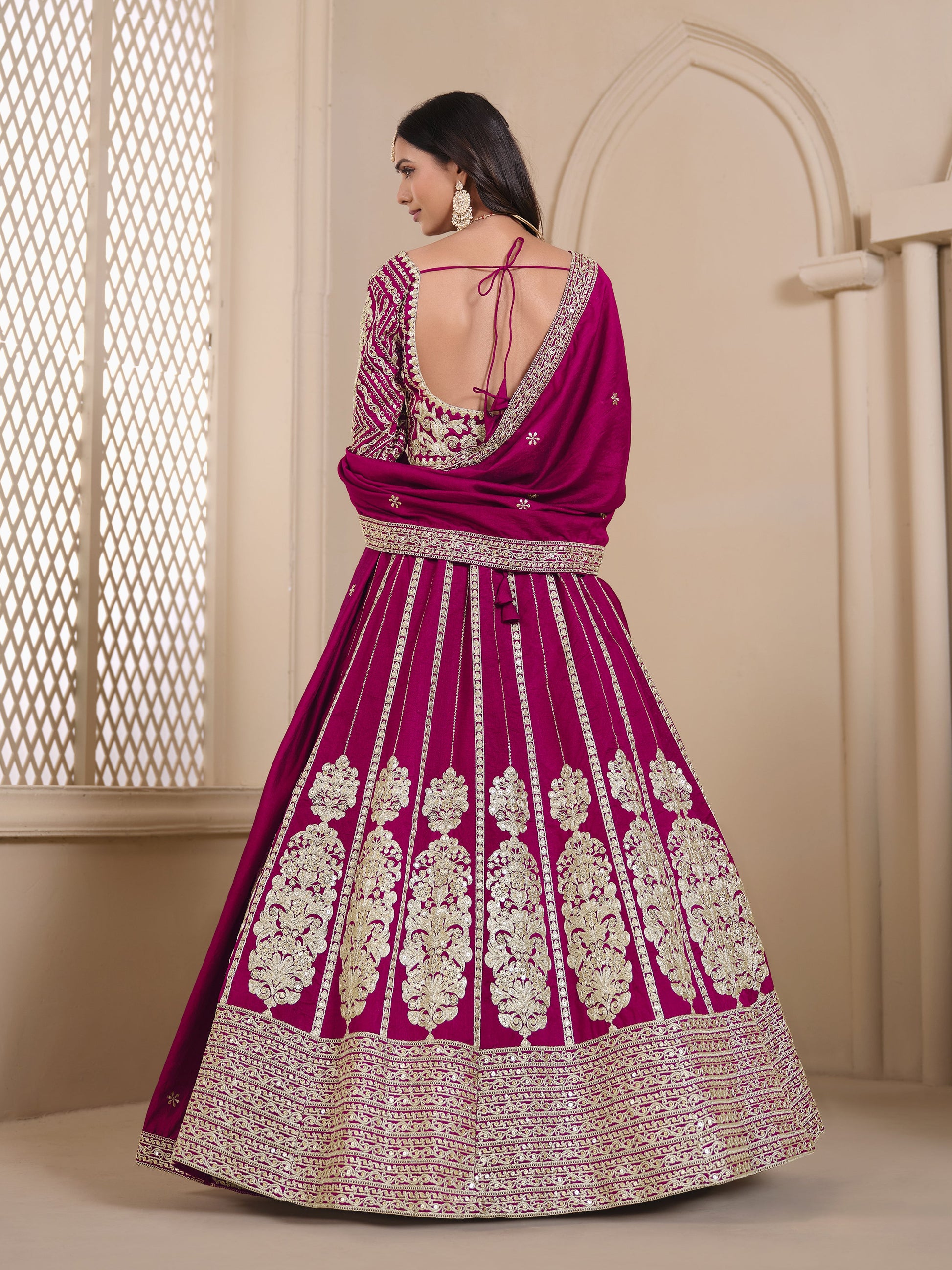 "Lehengas to light up any cultural event in the USA."

