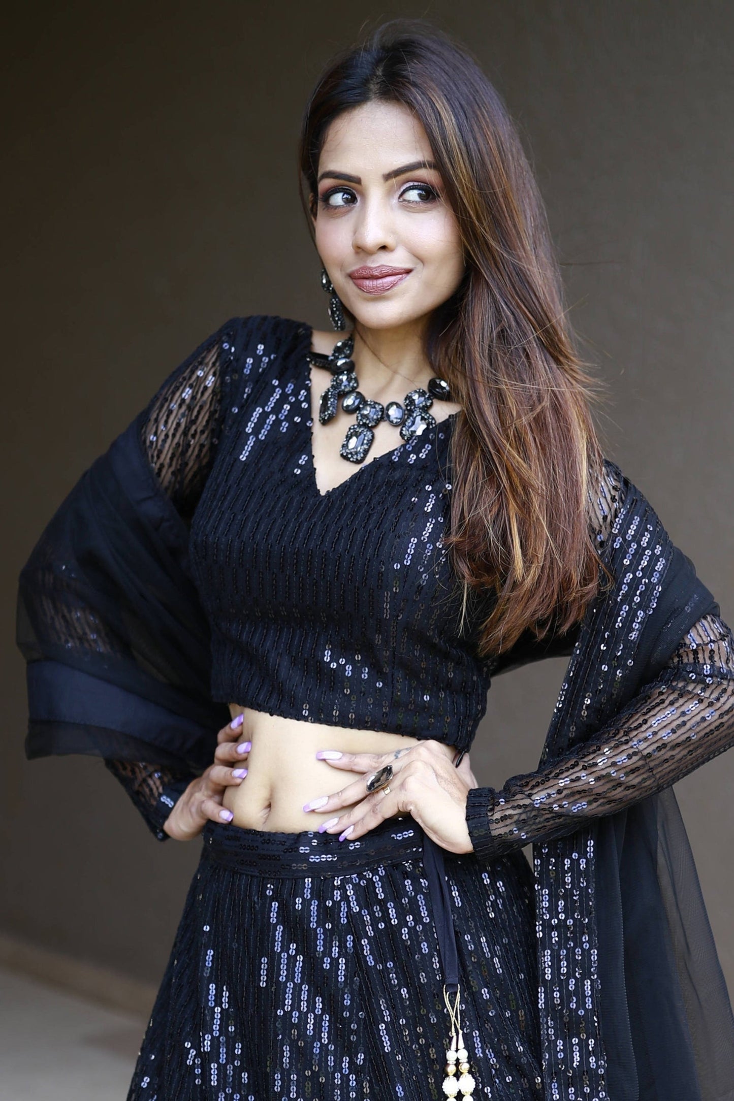 "Perfect lehengas for Diwali, Navratri, and more in the USA." 