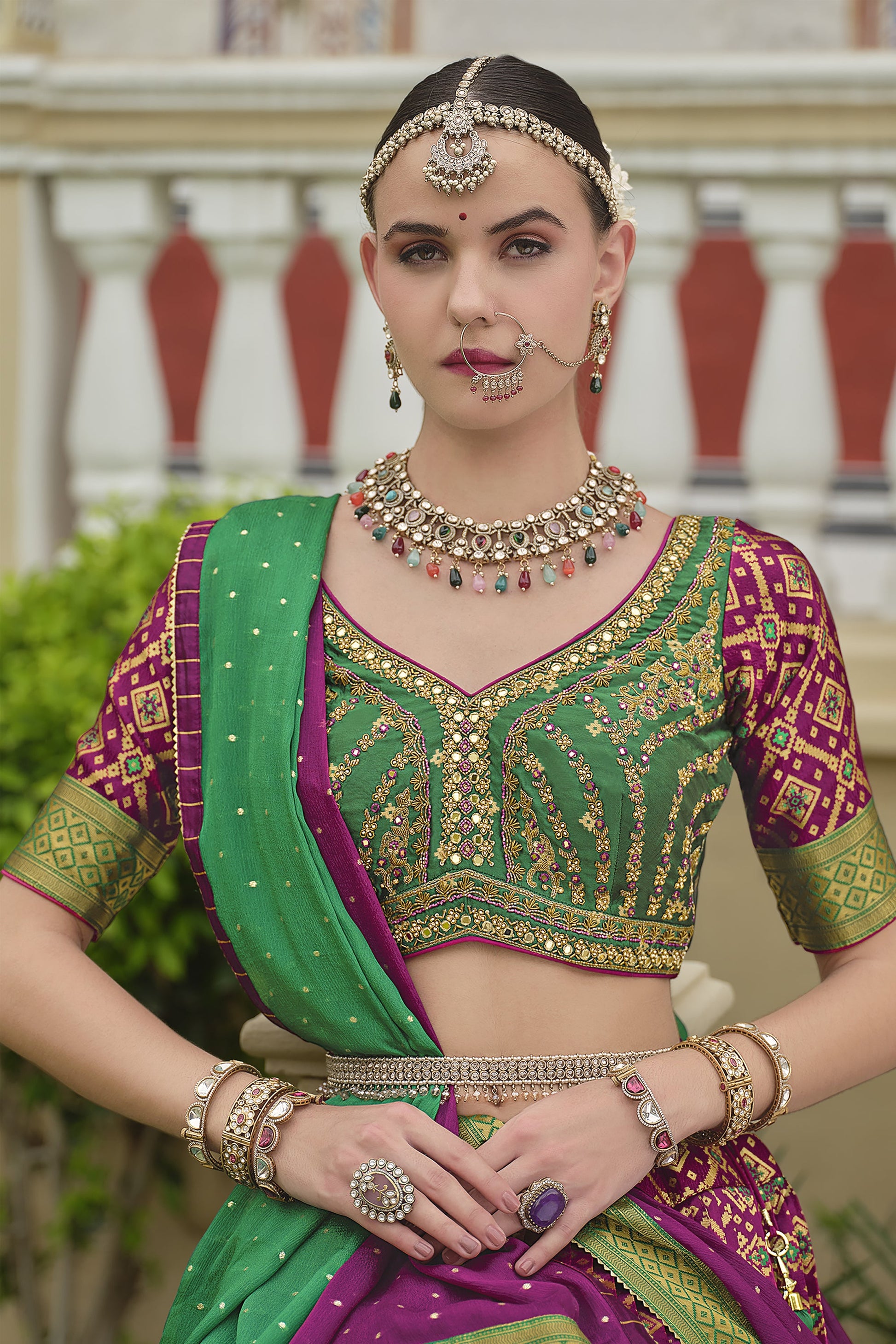  "Perfect lehengas for Diwali, Navratri, and more in the USA." 