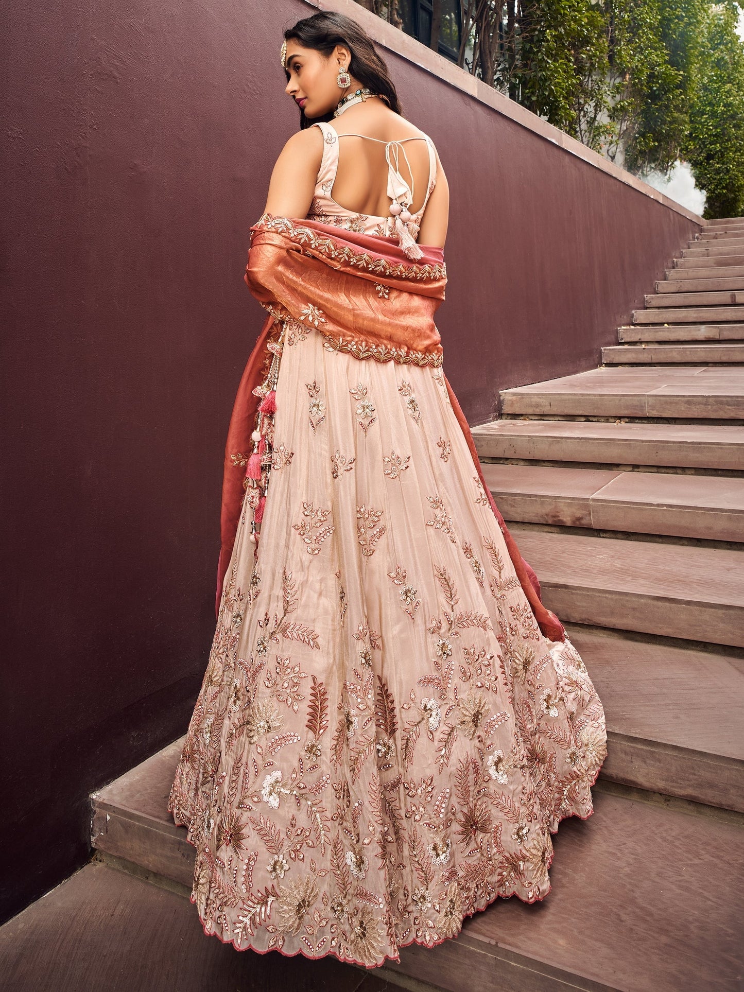 "Lehengas for Indian weddings in the USA."
