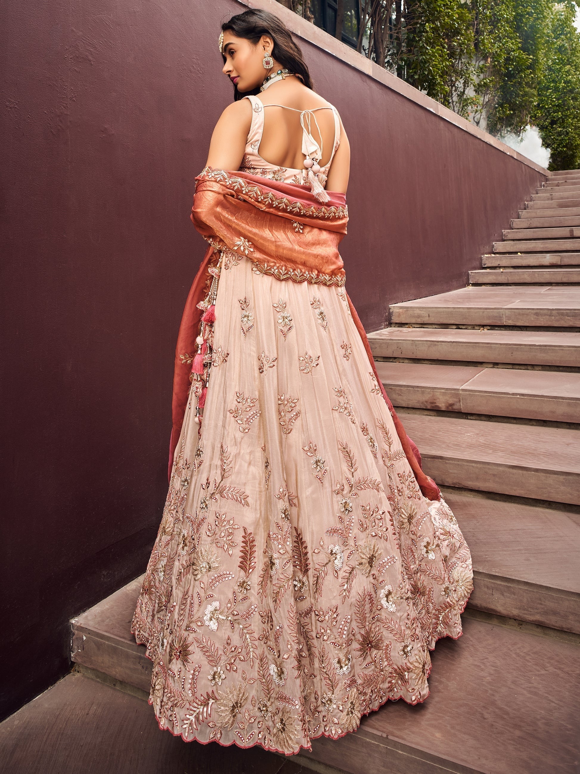 "Lehengas for Indian weddings in the USA."