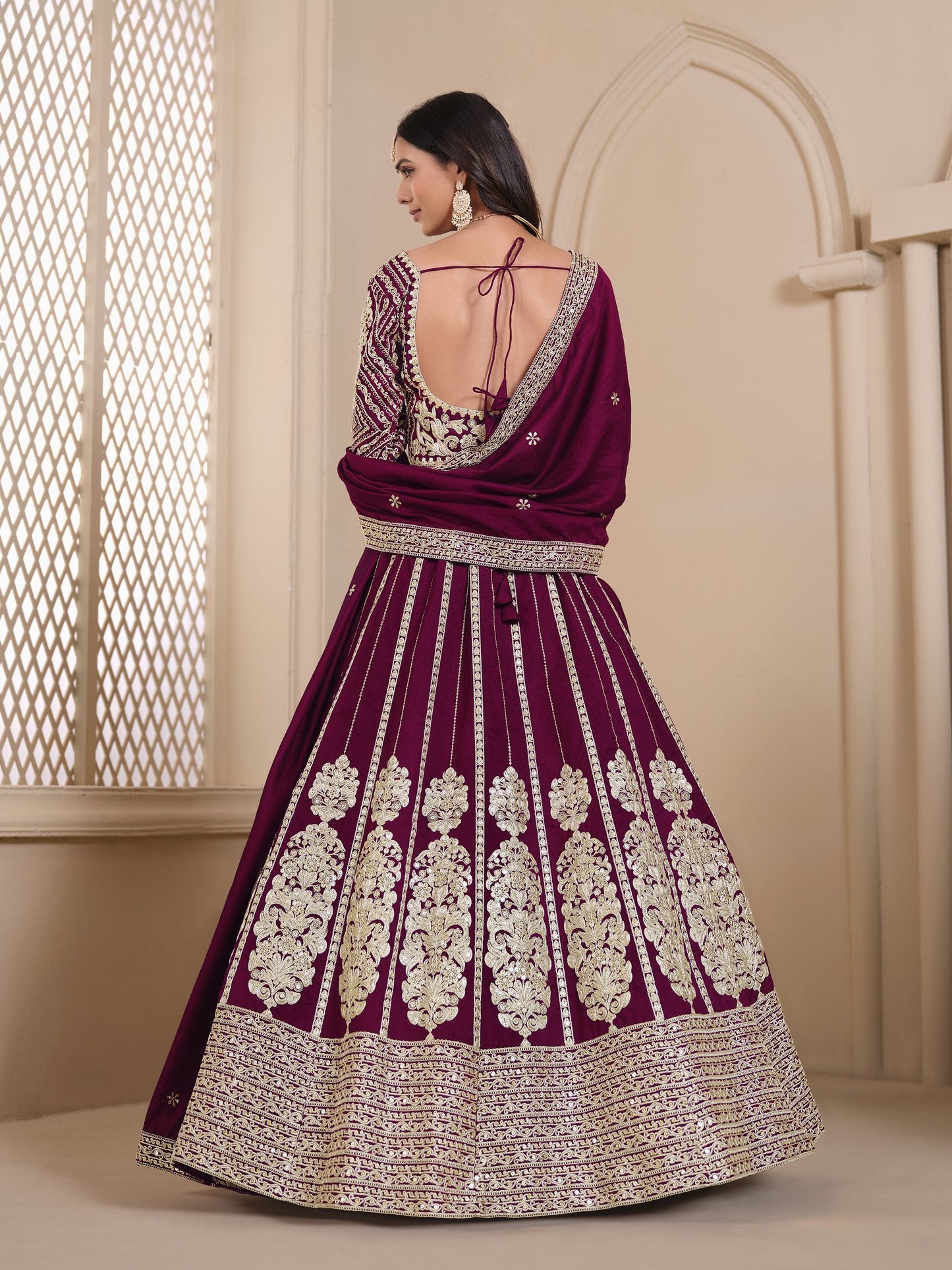 "Navratri lehengas shipped across the U.S."

