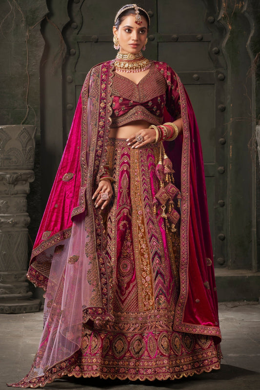 "Celebrate Indian roots in the U.S. with our lehengas."