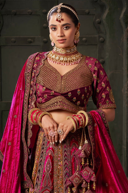 "Celebrate Indian roots in the U.S. with our lehengas."