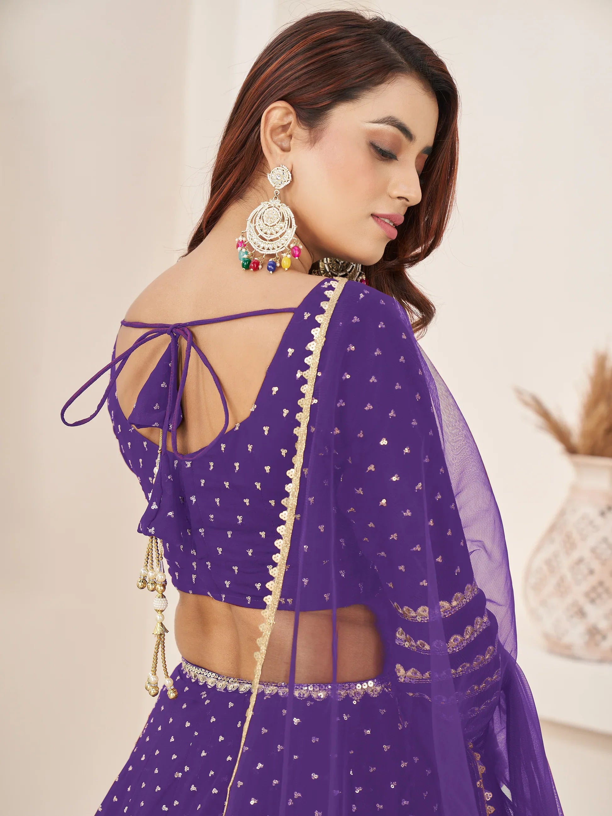 "Lehengas to light up any cultural event in the USA." 
