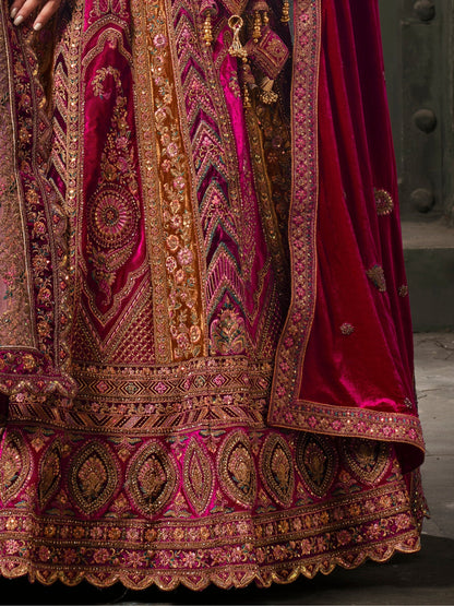 "Celebrate Indian roots in the U.S. with our lehengas."