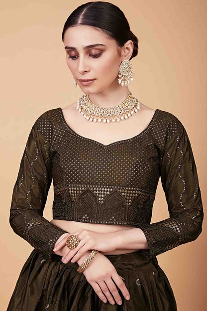 "Gorgeous lehengas for Indian events in the U.S." 