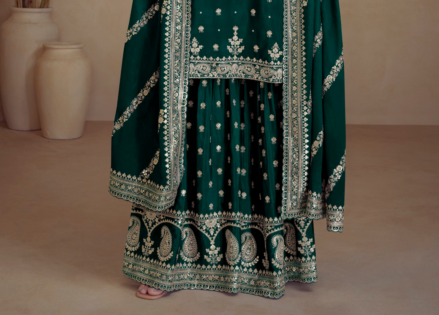 Traditional Sharara Suit for Events in USA 
