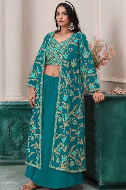 Indian Wedding Designer Western Palazzo Suit 