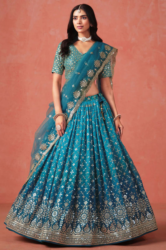 Indian Function Party Wear Sangeet Ceremony Wear Lehenga Choli Suit