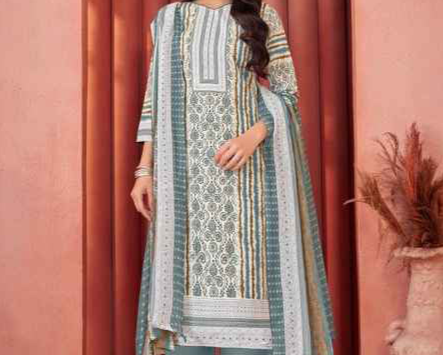 Grey Kurti Styling With Pure Cotton Print