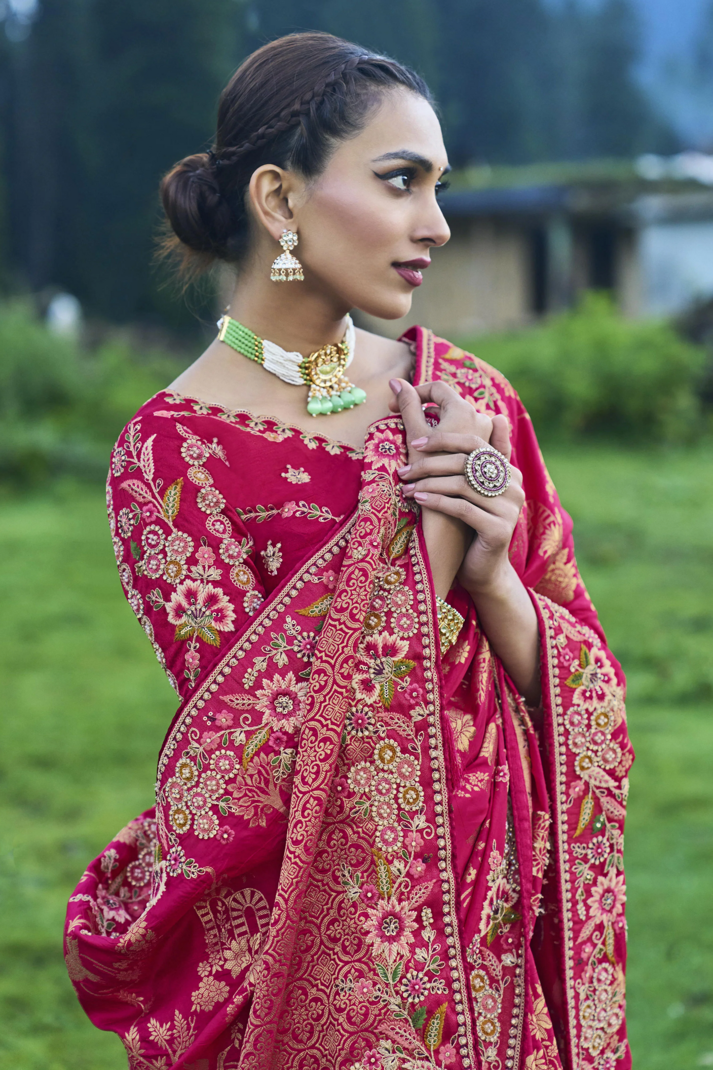 Bridal saree